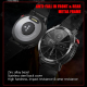 Montre Connectée Écran Rond 1.6 Pouces Bluetooth Surveillance Santé 24 Modes Sportifs Étanche Batterie Longue Durée - www.yon...
