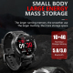 Montre Connectée Écran Rond 1.6 Pouces Bluetooth Surveillance Santé 24 Modes Sportifs Étanche Batterie Longue Durée - www.yon...