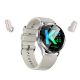 Montre Connectée Étanche Avec Écouteurs Bluetooth Appels NFC Fréquence Cardiaque Écran Tactile 1.39 Pouces