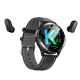 Montre Connectée Étanche Avec Écouteurs Bluetooth Appels NFC Fréquence Cardiaque Écran Tactile 1.39 Pouces