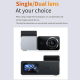 Dashcam Ultra HD 2K Vision Nocturne WiFi Enregistreur De Conduite Support Application Mobile - www.yonis-shop.com