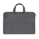Sacoche Ordinateur Portable Imperméable En Cuir PU Avec Sangle Cachée Pour Ordinateur 15.6 Pouces Couleur Gris Clair - www.yo...
