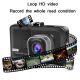 Dashcam HD 1080P Grand Angle Avec Image De Recul Et Enregistrement En Boucle - www.yonis-shop.com