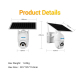 Camera Surveillance HD 1080P 4G Solaire Avec Mémoire 64G Audio Bidirectionnel Détection Mouvement Vision Nocturne - www.yonis...