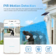 Caméra Surveillance HD 1080P Étanche IP66 Avec Panneau Solaire 4G Vision Nocturne Détection Mouvement Audio Bidirectionnel Av...