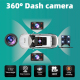 Dashcam 2K Connectée WiFi Avec Vision Nocturne Infrarouge HDR Enregistrement Multicanal Grand Angle 170° - www.yonis-shop.com