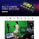 Table De Mixage Vidéo Multi-Caméra Avec Écran Tactile 5.5 Pouces Streaming USB 3.0 Contrôle PTZ Effets De Transition Chroma K...