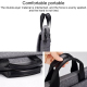 Sacoche Ordinateur Portable Imperméable Avec Sangle Amovible Pour Laptop 15.4 Pouces Protection Antichoc Et Multi-Compartimen...