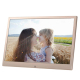 Cadre Photo Numérique LED 13.3 Pouces Pour Photos Et Vidéos Avec Télécommande Résolution 1280x800 Cartes SD MMC MS Et USB - w...