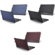 Sacoche Ordinateur Portable En Cuir PU Gris Foncé Protection Optimale Et Dissipation Thermique - www.yonis-shop.com