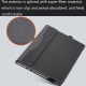 Sacoche Ordinateur Portable En Cuir PU Gris Foncé Protection Optimale Et Dissipation Thermique - www.yonis-shop.com