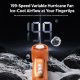 Ventilateur Portable Rafraîchissant À Main Avec Plaque Réfrigérante 199 Vitesses Affichage LED Recharge USB-C - www.yonis-sho...