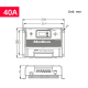 Contrôleur De Charge Solaire MPPT 12/24 V Avec Écran LCD RS485 Modbus TTL Pour Batteries Lithium Plomb Et Gel - www.yonis-sho...