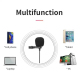 Microphone Professionnel Omnidirectionnel Pour Téléphone Et Ordinateur Avec Réduction De Bruit Et Haute Sensibilité - www.yon...