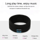 Bandeau Bluetooth Sport Connecté Kit Mains Libres Smartphone iPhone Casque Sans Fil Noir - www.yonis-shop.com