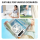 Ventilateur De Bureau Et Mural 199 Vitesses Rechargeable 3000 mAh Avec Aromathérapie Et Lumière Chaude - www.yonis-shop.com