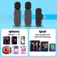 Microphone Sans Fil Lavalier Avec Réduction De Bruit Et Boîtier De Charge Pour Enregistrement Et Vlog - www.yonis-shop.com