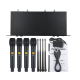 Microphone Professionnel Sans Fil UHF 4 Canaux Avec 4 Microphones Portatifs Pour Événements Extérieurs - www.yonis-shop.com