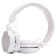 Casque Bluetooth Sans Fil Stéréo iPhone Android Smartphone Mains Libres MP3 Carte Micro SD Blanc - www.yonis-shop.com