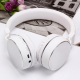 Casque Bluetooth Sans Fil Stéréo iPhone Android Smartphone Mains Libres MP3 Carte Micro SD Blanc - www.yonis-shop.com