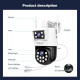 Camera IP Avec Vision Nocturne Intelligente Et Suivi Humanoïde - www.yonis-shop.com