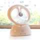 Mini Ventilateur De Bureau USB Rechargeable Avec Brumisateur Silencieux À 3 Vitesses Réservoir 38 ml Orientable - www.yonis-s...