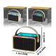 Enceinte Bluetooth Portable Extérieure 15W Avec Batterie 1500mAh Et Lumières RGB - www.yonis-shop.com