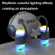Enceinte Bluetooth Sans Fil Avec Lumière D'Ambiance Et Son 3D Haute Définition - www.yonis-shop.com