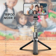 Perche À Selfie Bluetooth Pliable En Alliage D'Aluminium Avec Trépied Rotation 360 Degrés - www.yonis-shop.com
