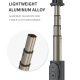 Perche À Selfie Avec Anneau Lumineux 6 Pouces Bluetooth Trépied Portable 360 Degrés 3 Types De Lumières 1200mAh USB - www.yon...