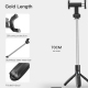 Perche À Selfie Bluetooth Rétractable Trépied Portable Télécommande Aluminium Antidérapant - www.yonis-shop.com