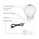 Lampe LED 3D Avion Envolez vous 7 Couleurs Luminaire Illusion 3D Décoration Maison Tactile 0.5W Chambre Salon - www.yonis-sho...