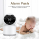 Babyphone Camera Sans Fil 1080P Avec Capteur Température Humidité Vision Nocturne Audio Bidirectionnel Détection Mouvement Al...