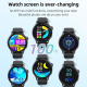 Montre Connectée Étanche 1.39 Pouces Écran Haute Résolution Avec Appels BT et Suivi Fréquence Cardiaque Noir - www.yonis-shop...