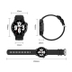 Montre Connectée Étanche 1.39 Pouces Écran Haute Résolution Avec Appels BT et Suivi Fréquence Cardiaque Noir - www.yonis-shop...