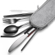 Couverts de Table Acier Inoxydable Mobile 7 en 1 avec Sac - www.yonis-shop.com