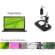 Microscope USB Digital 40X-1600X Avec Capteur 2.0MP et 8 LEDs Pour Enfants Hobbyistes et Professionnels - www.yonis-shop.com
