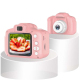 Appareil Photo Enfant Rose 5.0 Mega Pixels Ecran 2 Pouces Autonomie 12h Stockage 32G - www.yonis-shop.com