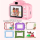 Appareil Photo Enfant Rose 5.0 Mega Pixels Ecran 2 Pouces Autonomie 12h Stockage 32G - www.yonis-shop.com