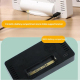Réveil LED Numérique Avec Port De Charge Type-C Et Compartiment Batterie 18650 Blanc - www.yonis-shop.com