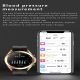 Montre Connectée Sport Cardio Pression Artérielle Oxygène Sanguin Température Appel Bluetooth - www.yonis-shop.com