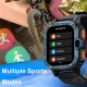Montre Connectée Android 8.1 Écran 2.02 Pouces Wifi Bluetooth Caméra 4G GPS Cardiofréquencemètre - www.yonis-shop.com