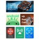 Montre Connectée Android 8.1 Écran 2.02 Pouces Wifi Bluetooth Caméra 4G GPS Cardiofréquencemètre - www.yonis-shop.com