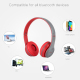 Ecouteur Bluetooth Pliable Sans Fil Support MP3 FM Appel Avec Jack 3.5mm - Autonomie 18h - www.yonis-shop.com