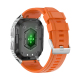 Montre Connectée Sportive 1.96 Pouces Avec Appel Bluetooth Surveillance Santé Cardiaque Sommeil Oxygène Sanguin et Pression A...