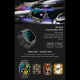 Montre Connectée Sportive 1.96 Pouces Avec Appel Bluetooth Surveillance Santé Cardiaque Sommeil Oxygène Sanguin et Pression A...