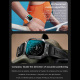 Montre Connectée Sportive 1.96 Pouces Avec Appel Bluetooth Surveillance Santé Cardiaque Sommeil Oxygène Sanguin et Pression A...