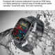 Montre Connectée Écran AMOLED 2.04 Pouces Étanche IP68 Avec Suivi Santé et Appels Bluetooth - www.yonis-shop.com
