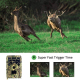 Caméra De Chasse 720P Vision Nocturne Grand Angle 120 Degrés 12 Mégapixels Vidéo 480P Détection Rapide 0.8s LEDs Infrarouges ...