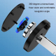 Chargeur Magsafe Support Magnétique Pivotant Pour Téléphone Portable Rotation Silencieuse 360 Degrés Vision Confortable Fixat...